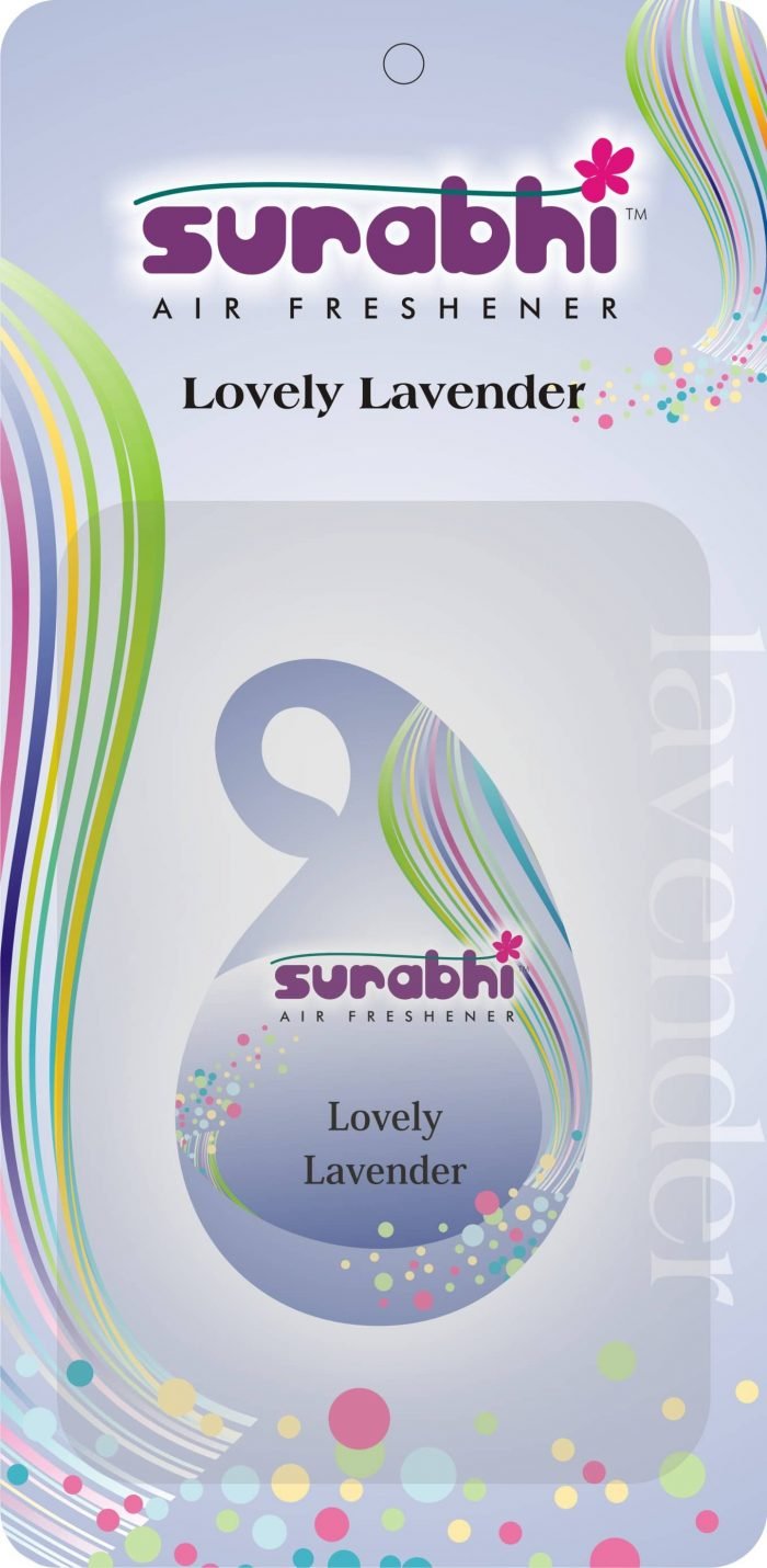 Carded Air Freshener - Lavender